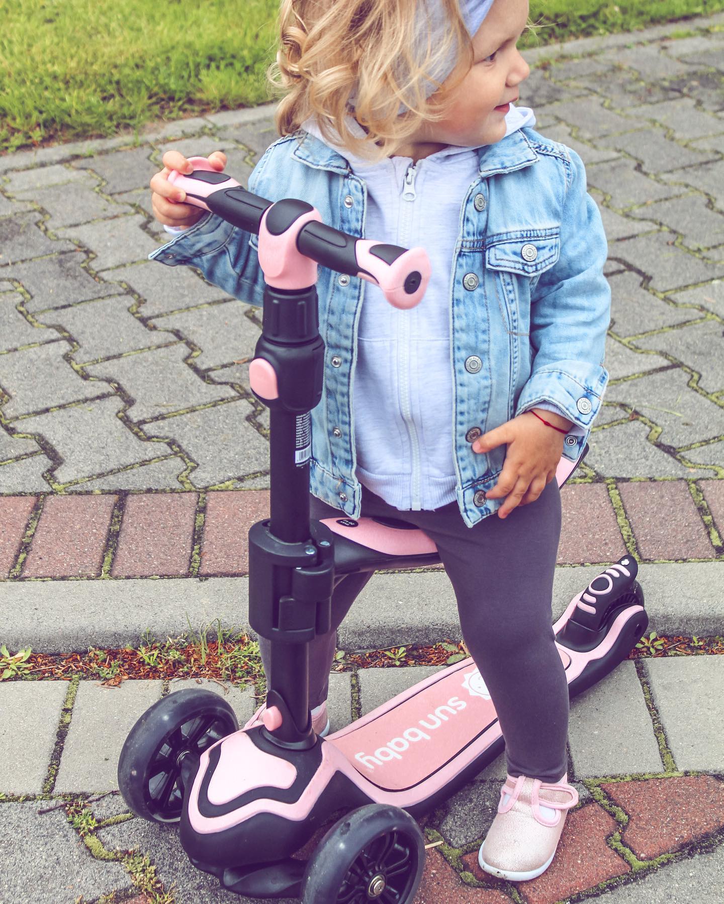 Romobil FLASH 3u1, pink