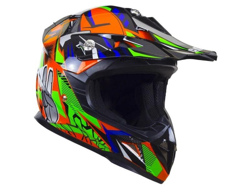 Dječja CROSS kaciga CGM WINNER NARANČASTA